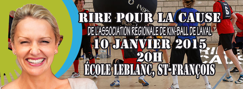 Rire au profit du kin-ball de Laval - L'Écho de Laval