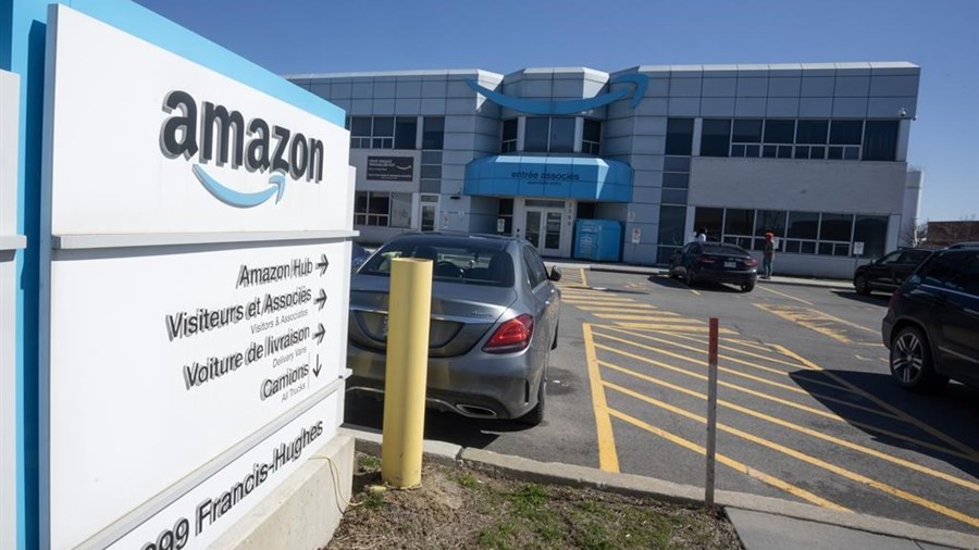 Requête déposée pour faire reconnaître un syndicat dans un entrepôt d'Amazon à Laval