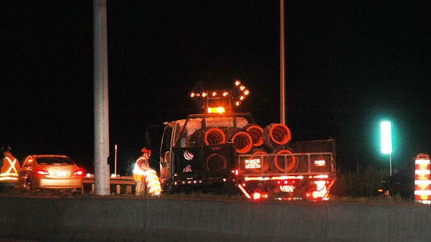Fermetures de nuit sur l’autoroute 15