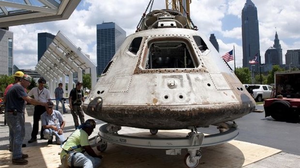 Apollo-15 va atterrir au Cosmodôme