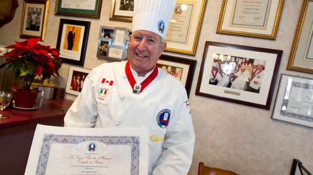 Le chef du Palmo cuisine pour un pape pour une troisième fois