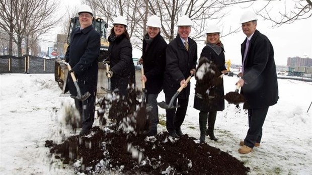 Un nouvel immeuble prend forme dans le Centropolis Laval