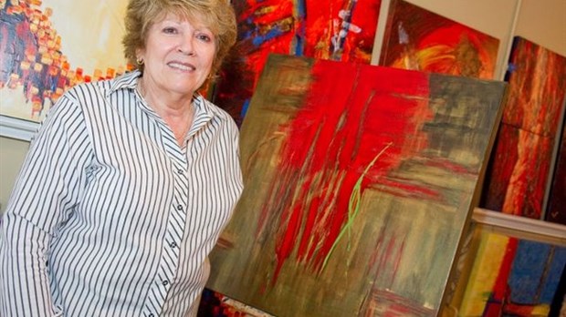 La peintre Lorraine Gagné expose à New York