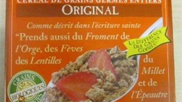 Des céréales Ezekiel 4:9 de Food For Life pourraient contenir des amandes