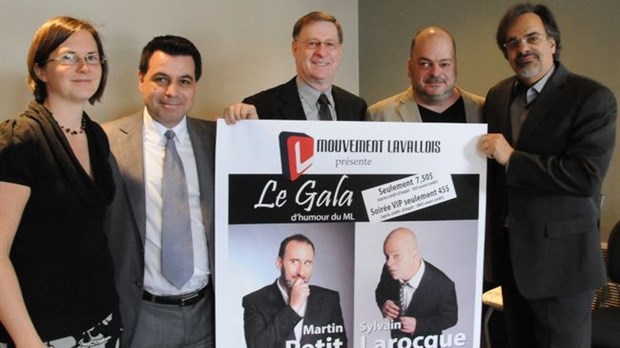 Un spectacle d’humour bénéfice pour le Mouvement lavallois