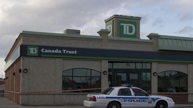 Braquage de banque au Méga Centre Notre-Dame