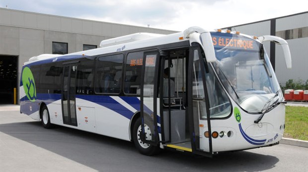 La STL met à l’essai son nouvel autobus électrique