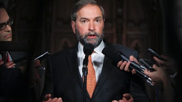 Silence sur une enveloppe de Vaillancourt: Mulcair se défend