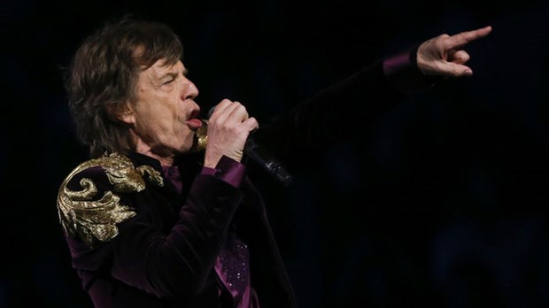 Les Petits Chanteurs de Laval sur scène avec les Rolling Stones