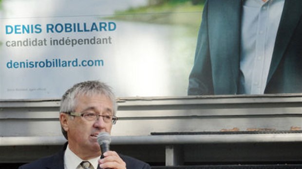 Denis Robillard lance sa campagne
