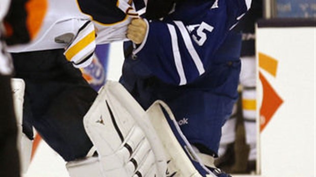 Les bagarres de Jonathan Bernier