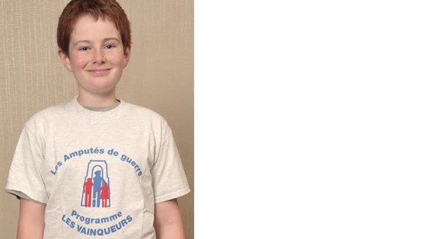 Un ado de 13 ans devient conseiller junior pour les Amputés de guerre