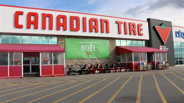 Tentative de fraude au Canadian Tire de Val-des-Brises