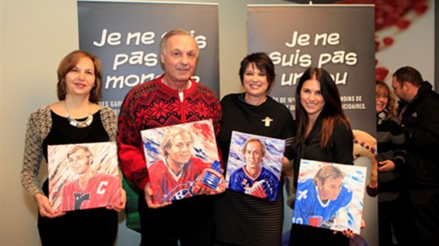Des rondelles du Démon blond pour la Fondation les petits trésors