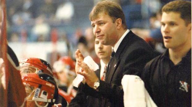 Michel Therrien au Temple de la renommée de la LHJMQ