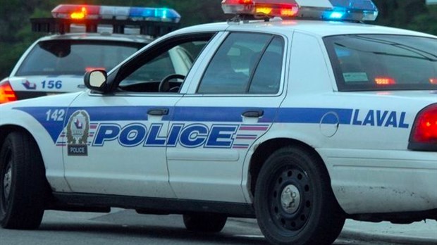 Frappe policière ce matin à Laval