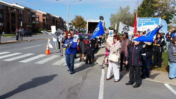Les travailleurs CSN du CSSS de Laval se donnent un mandat fort de grève