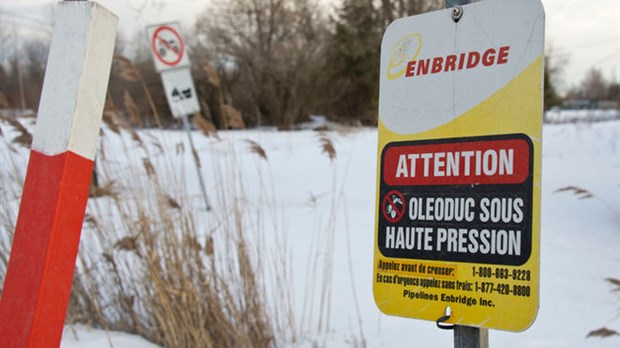 Le flux du pipeline d'Enbridge sera inversé vers Montréal