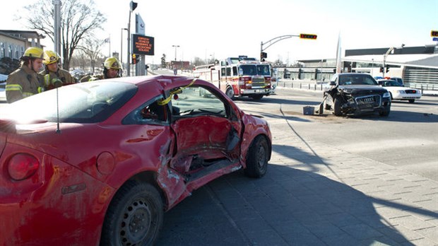 Violent accident à Pont-Viau