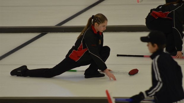 Deux médailles pour la skip Cynthia St-Georges