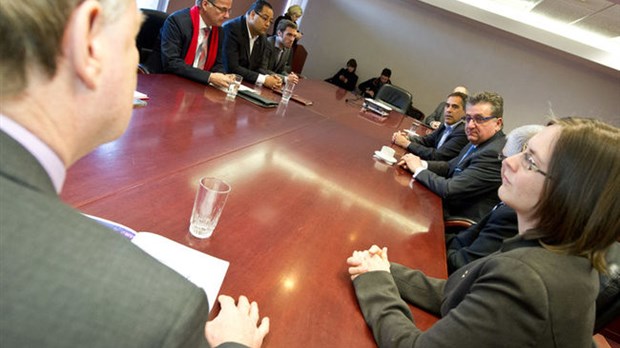 L’administration Demers rencontre les candidats libéraux