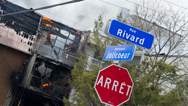 Incendie majeur: il tente de voler un logement évacué de la rue Rivard
