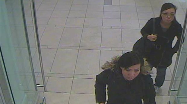 Vol de sacs à main à Laval : deux suspectes recherchées