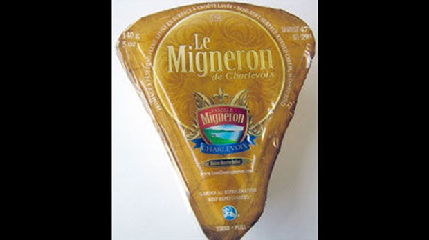 Rappel du fromage Le Migneron de Charlevoix
