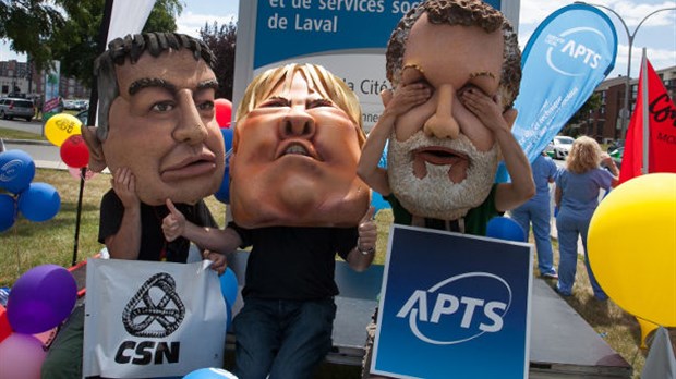 Le personnel de la santé dénonce les coupes de 12 M $