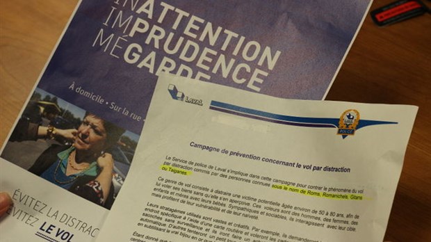 Campagne de prévention de la police de Laval: du profilage racial contre les Roms?
