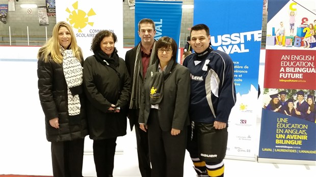 Du hockey pour la persévérance scolaire au Centre de la nature