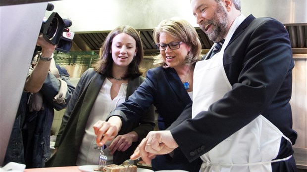 Le chef du NPD de passage à Laval