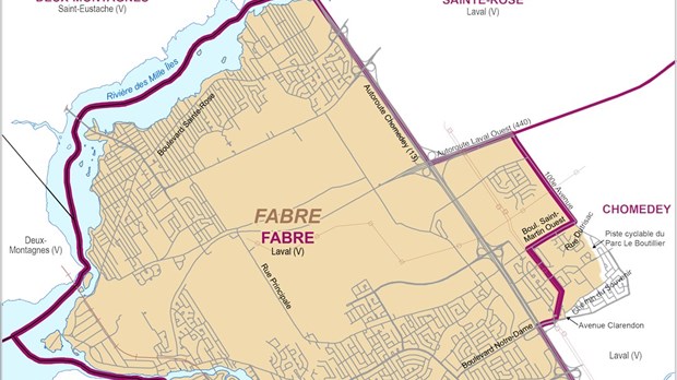 Modification des délimitations de circonscriptions: Chomedey et Fabre touchées 