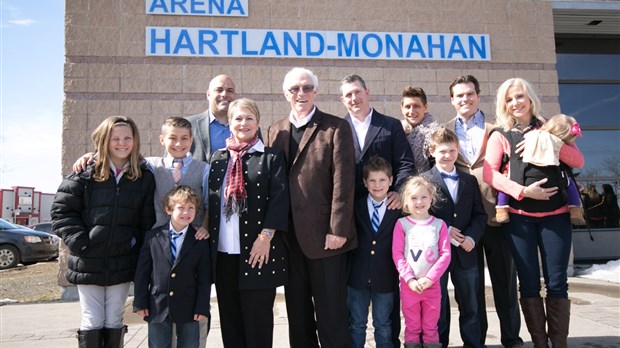 L’aréna Hartland-Monahan devient réalité