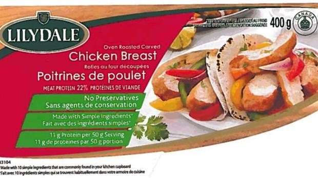 Lilydale annonce un vaste rappel volontaire de Poitrines de poulet découpées et de Poitrines de dinde tranchées
