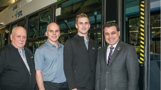 Chauffeurs à la STL de père en fils : la famille Godin, un trio unique à la STL