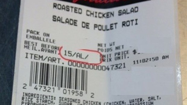 Rappel de salade de poulet rôti de marque Kirkland Signatures contenant de la poitrine de poulet tranchée et toute cuite en raison de la bactérie Listeria