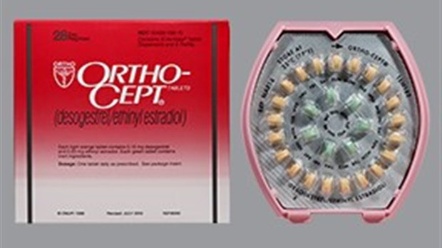 Rappel d'un lot de comprimés contraceptifs Ortho-Cept en raison de problèmes de puissance