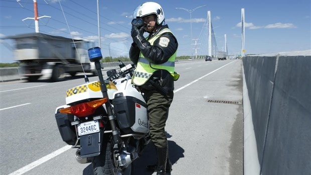 Contrer la vitesse au volant : plus de 15 000 constats signifiés