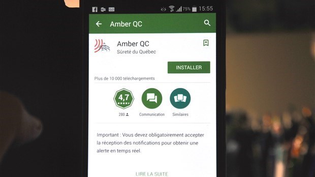 Alerte AMBER: La Sûreté du Québec et Facebook main dans la main