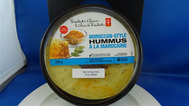 Rappel de l'hummus à la marocaine PC®