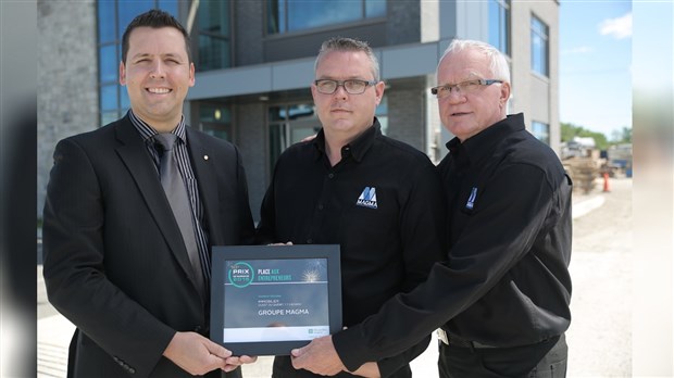 Le constructeur immobilier Groupe Magma remporte le prix régional Desjardins entrepreneurs 2015