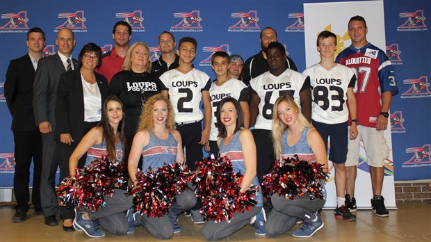 Les Alouettes de Montréal s'associent avec la Commission scolaire de Laval pour encourager la persévérance scolaire
