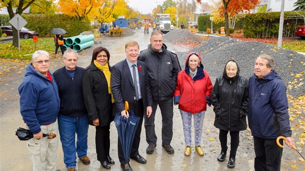 Début des travaux sur la rue Prince-Rupert