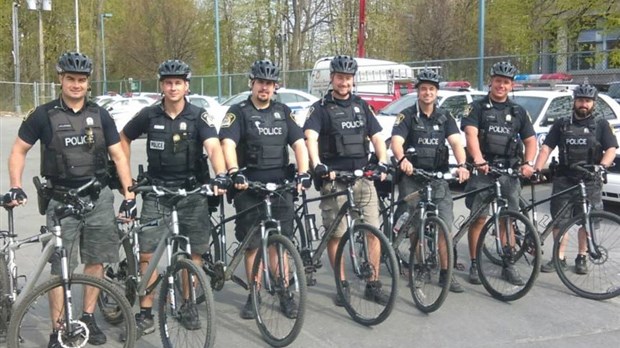 Les policiers à vélo sillonneront les rues de Laval