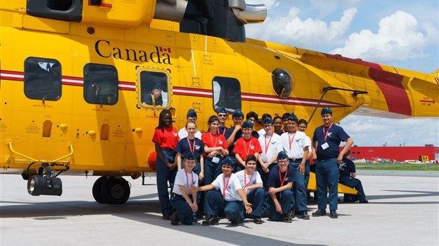 Célébration de l’aviation pour les cadets de Laval