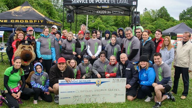 25 000 $ remis aux Olympiques spéciaux