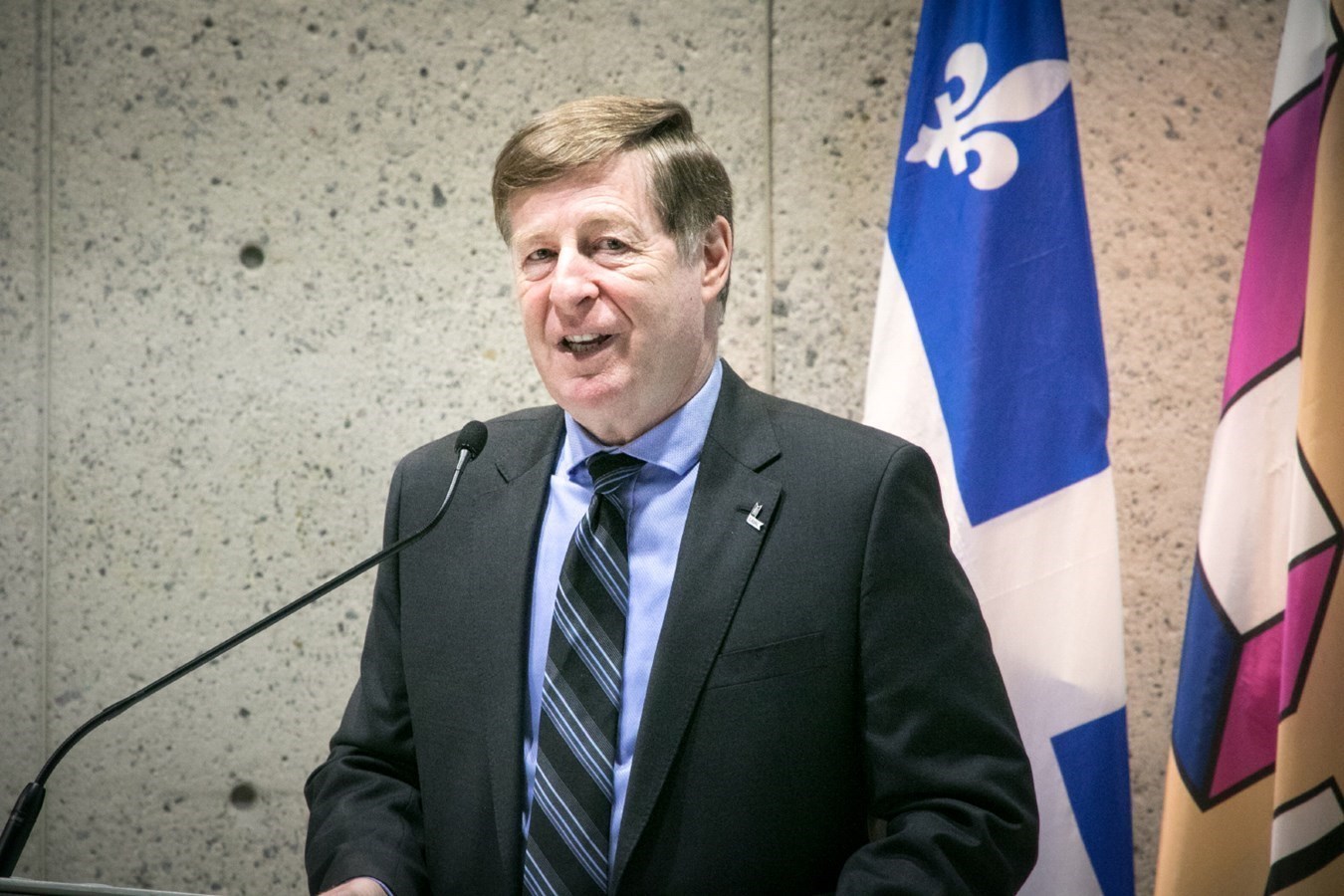 Le maire de Laval, Marc Demers, se  réjouit de la modernisation de l’Office national de l’énergie
