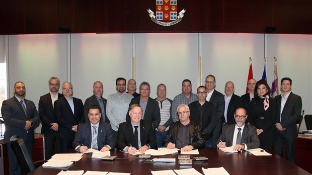 Une nouvelle convention collective pour les cols bleus de Laval