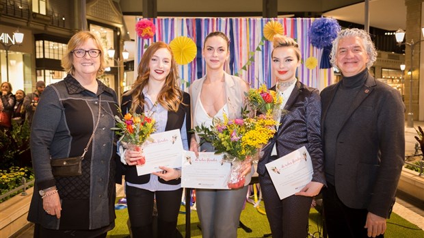 CF Carrefour Laval est en mode printemps avec une exposition unique de robes florales